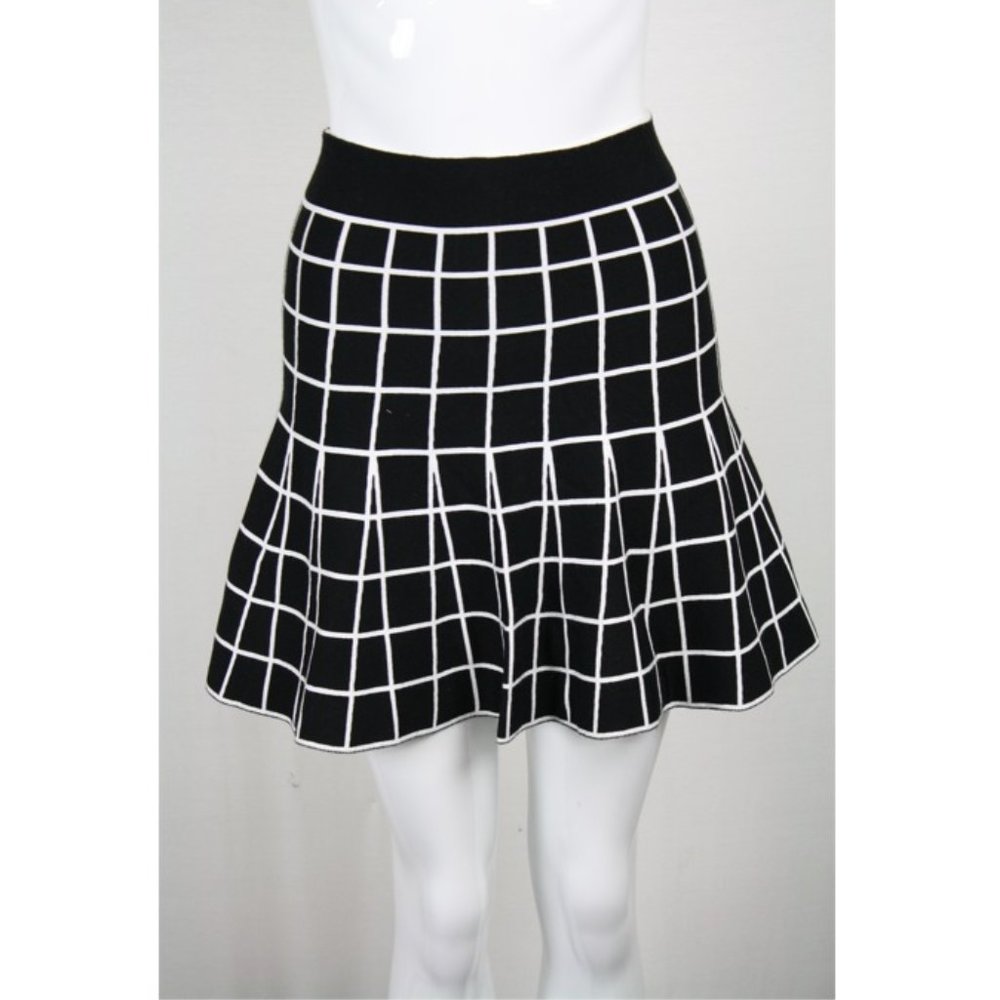 Sunday in Brooklyn illusion style skater skirt